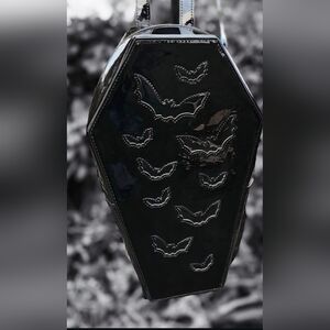 Strange Cvlt Coffin Bat Backpack